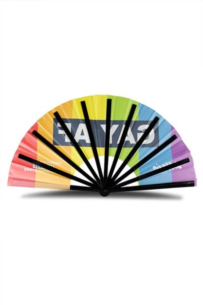 Mdgfge Regenbogen Fächer Pride – Faltbare Handfächer Für Pride Month, Partys & Dekoration