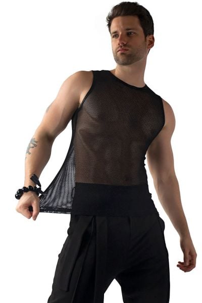 Benighted Oscene Repressed Sleeveless T-Shirt Noir - Débardeur Unisexe Homme